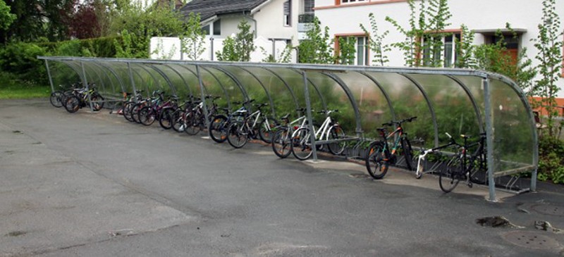 Abri pour deux roues