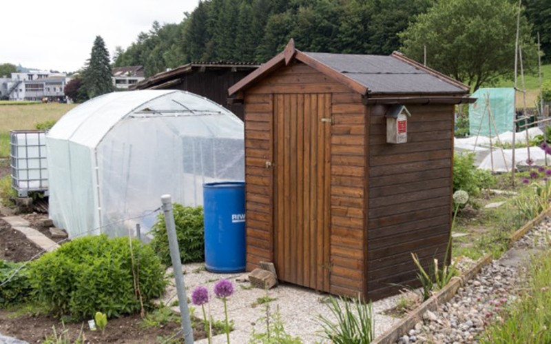Cabane ou abri de petite dimension