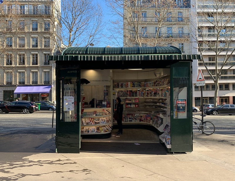 Kiosque à journaux